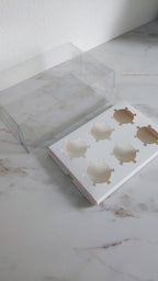 Boîte à cupcakes - 6 trous