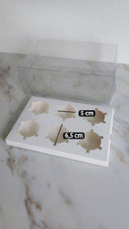 Boîte à cupcakes - 6 trous